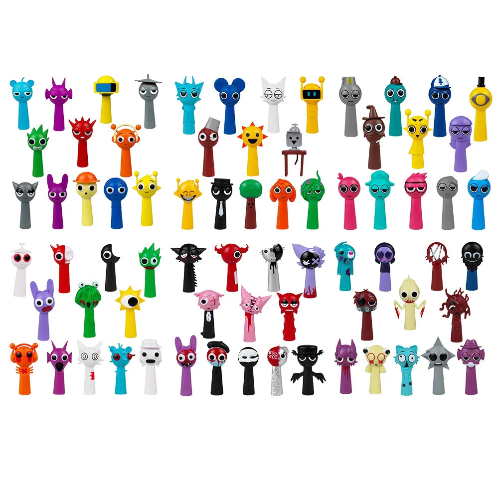 Plush Sprunki Incredibox Stuffed Toy