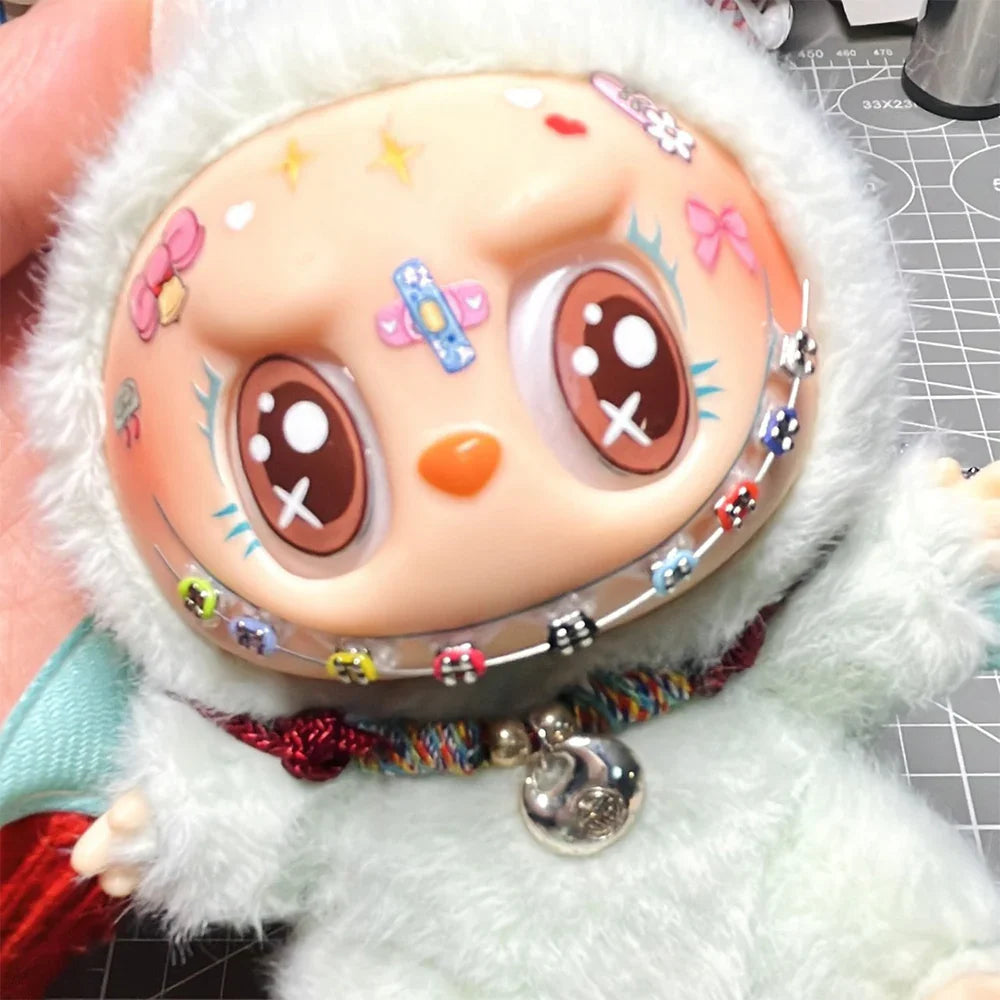 Labubu Doll Steel Teeth Colorful Braces Accessories