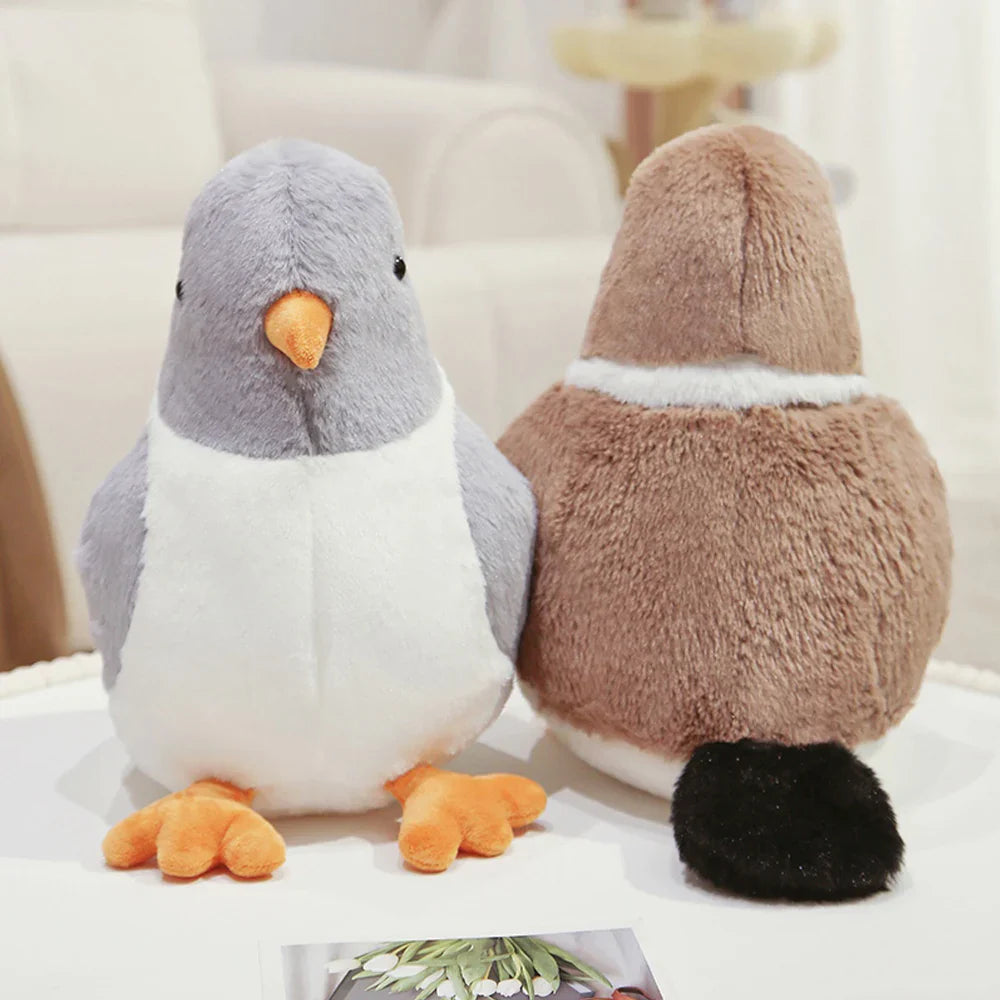 Plush Chubby Pigeon Stuffed Toy 30-40cm