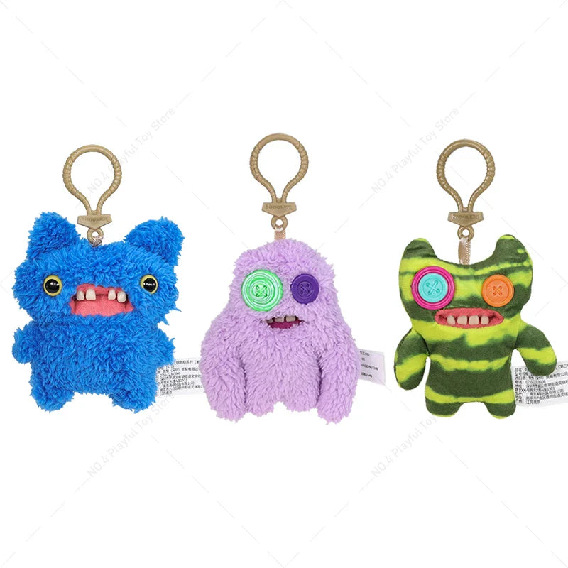 Plush Fuggler Ugly Monsters Teeth Plush Keychain Pendant Toy