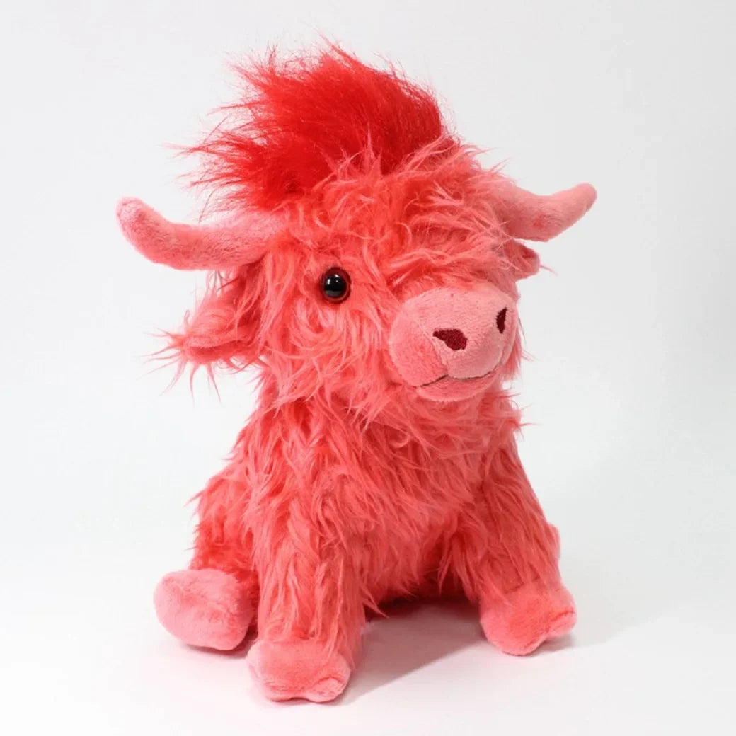 Plush Cute Highland Cow Stuffed Toy - 25cm
