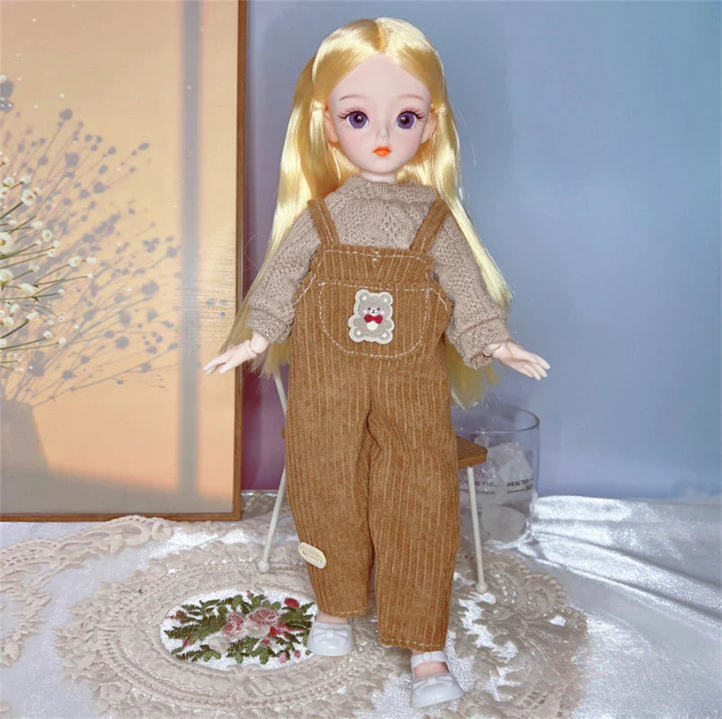 BJD Dolls Multiple Movable Joints 30cm