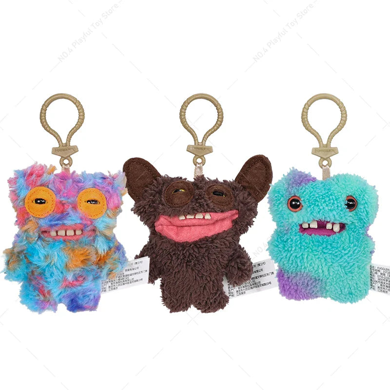Plush Fuggler Ugly Monsters Teeth Plush Keychain Pendant Toy