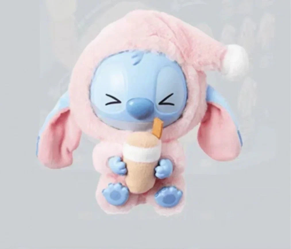 Miniso Disney Stitch "Eat Something Before Sleep" Series Plush Figure Blind Box