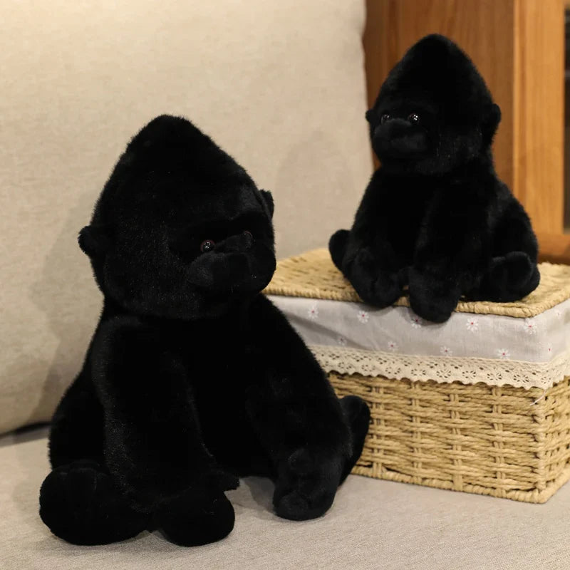 Plush Black Monkey Chimpanzee Stuffed Toy 22cm-32cm