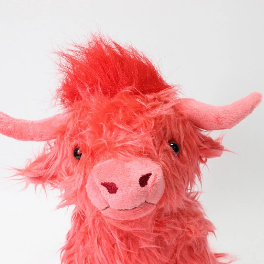 Plush Cute Highland Cow Stuffed Toy - 25cm