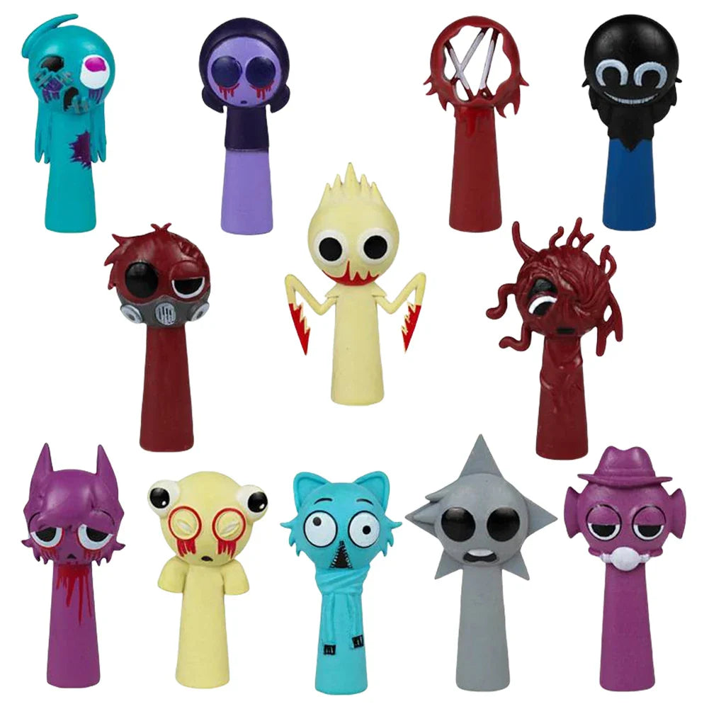 Plush Sprunki Incredibox Stuffed Toy