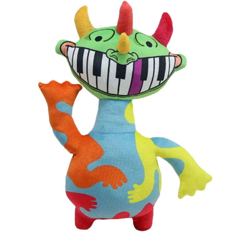 Plush Pianosaurus Nightmared Critters Stuffed Toy