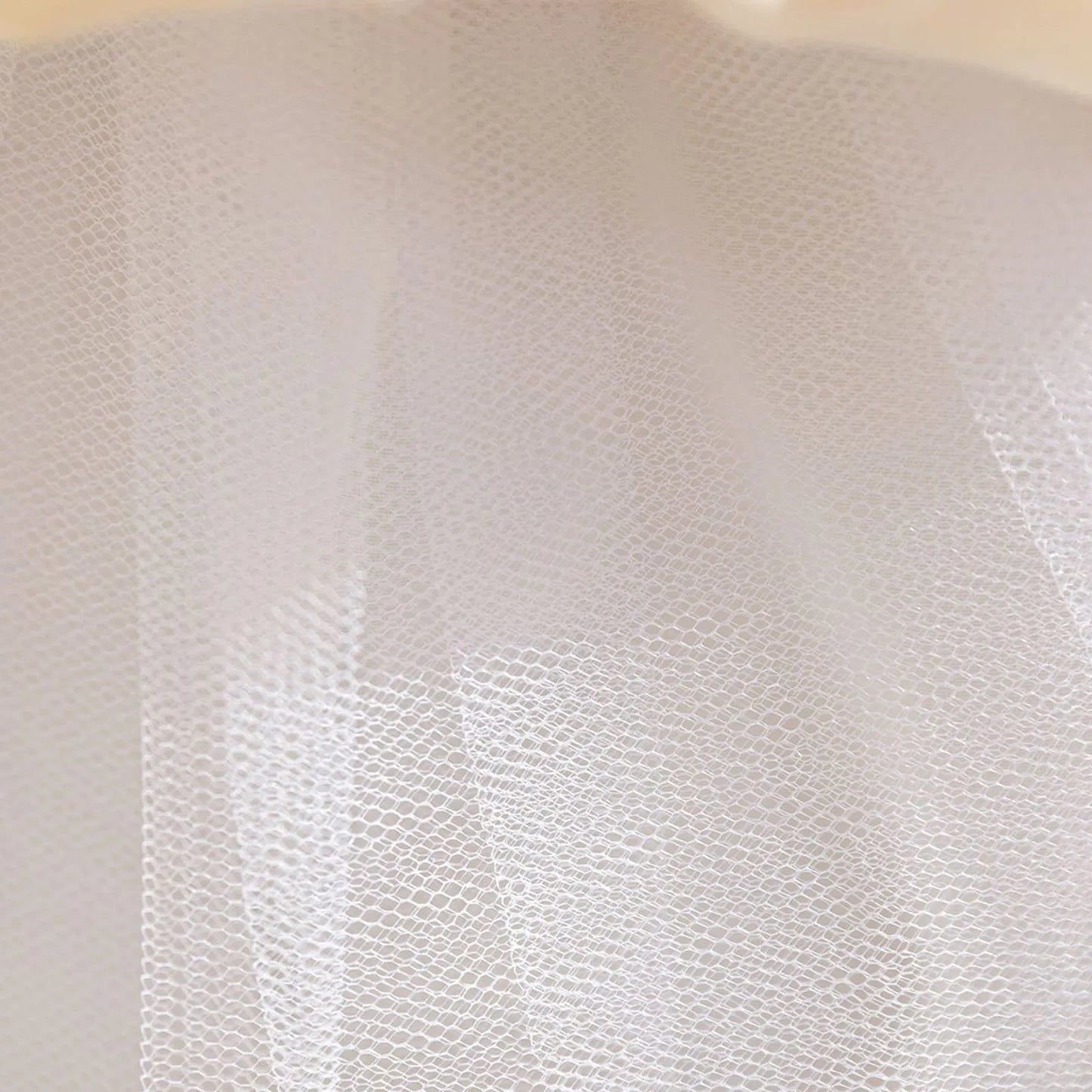 Baby Girls Princess Puff Sleeves Satin Faux Pearls Pleated Tulle Dress (9M-5YRS)