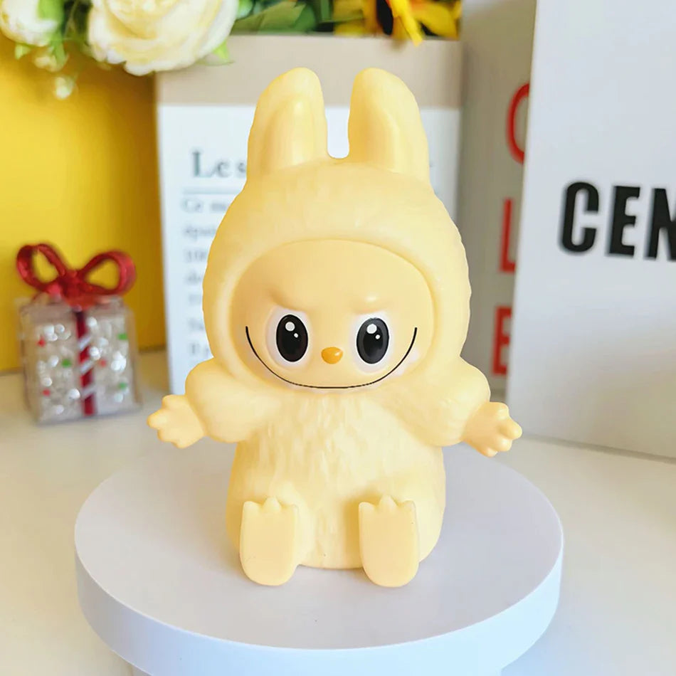 Labubu Adorable Cartoon Night Light Yellow