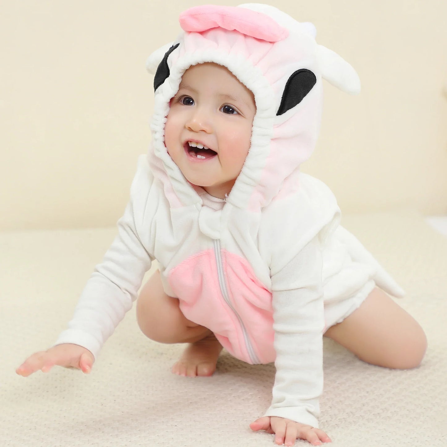 MICHLEY Spring Giraffe Baby Romper Bodysuit Sleeveless Newborn Clothes Infant Toddler Clothing Romper Halloween For Girl Boy