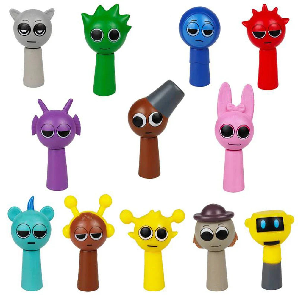 Plush Sprunki Incredibox Stuffed Toy