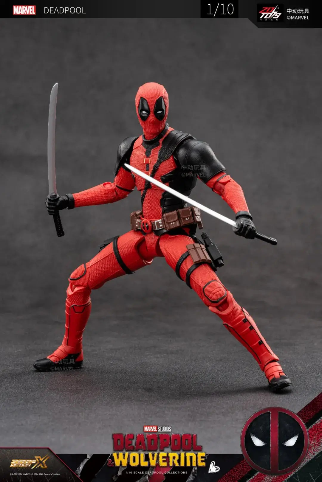 Deadpool & Wolverine Action Figure X-Men Limited Guardians of The Galaxy Toys