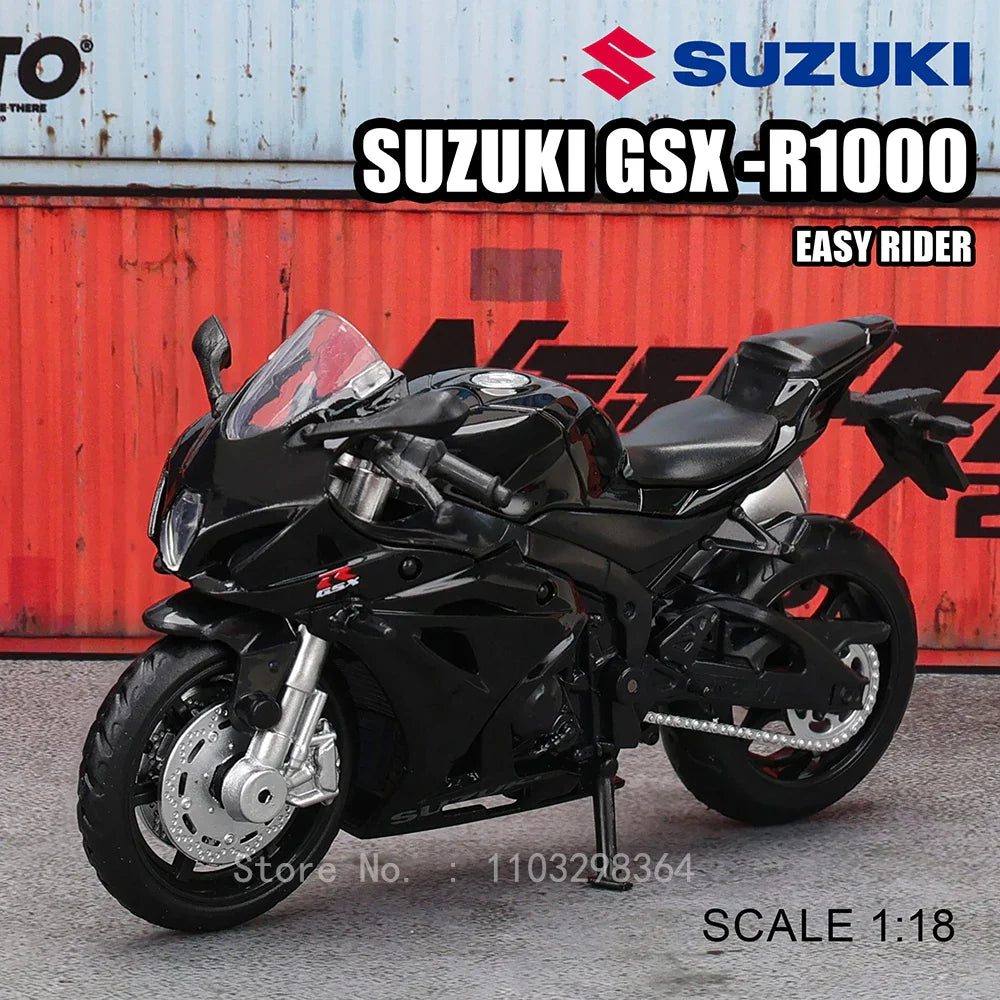 MSZ 1:18 Suzuki GSX-R1000 Motorcycle Toy