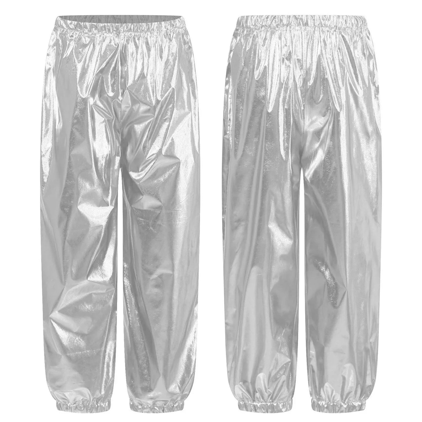 Kids Metallic Dance Trousers (Age 24M-16 YRS)