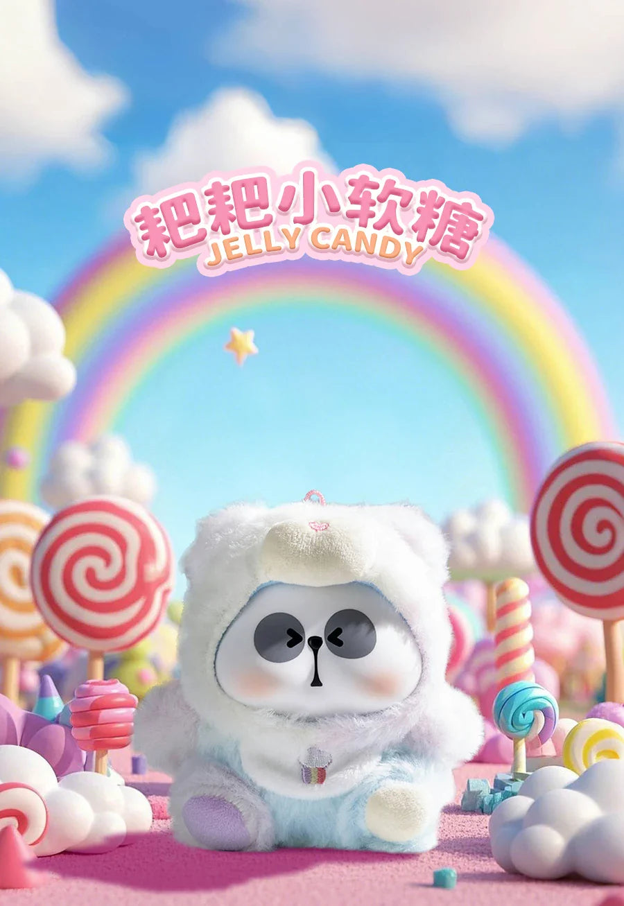 Genuine Mr.Pa Candy Series Blind Box Little Panda Candy Vinyl Face Doll Bag Pendant Mystery Box Kawaii Collect Toy Girl'S Gift