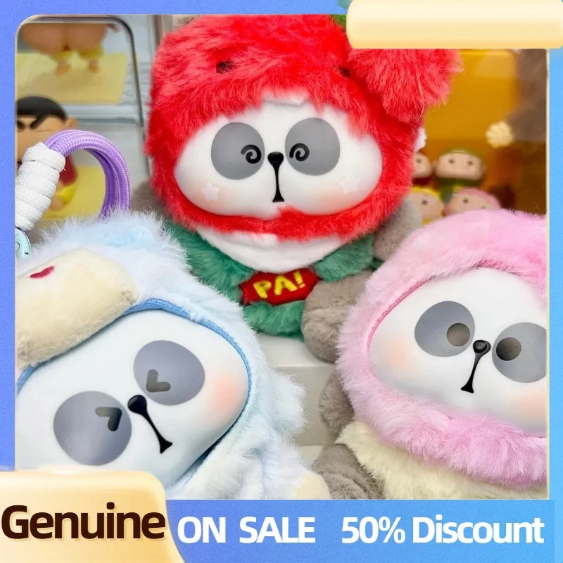 Genuine Mr.Pa Candy Series Blind Box Little Panda Candy Vinyl Face Doll Bag Pendant Mystery Box Kawaii Collect Toy Girl'S Gift