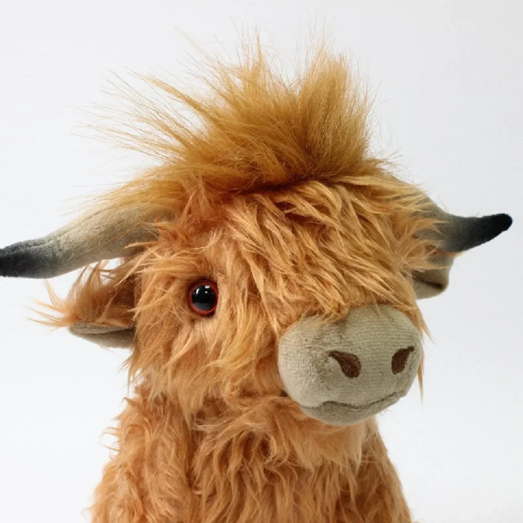 Plush Cute Highland Cow Stuffed Toy - 25cm