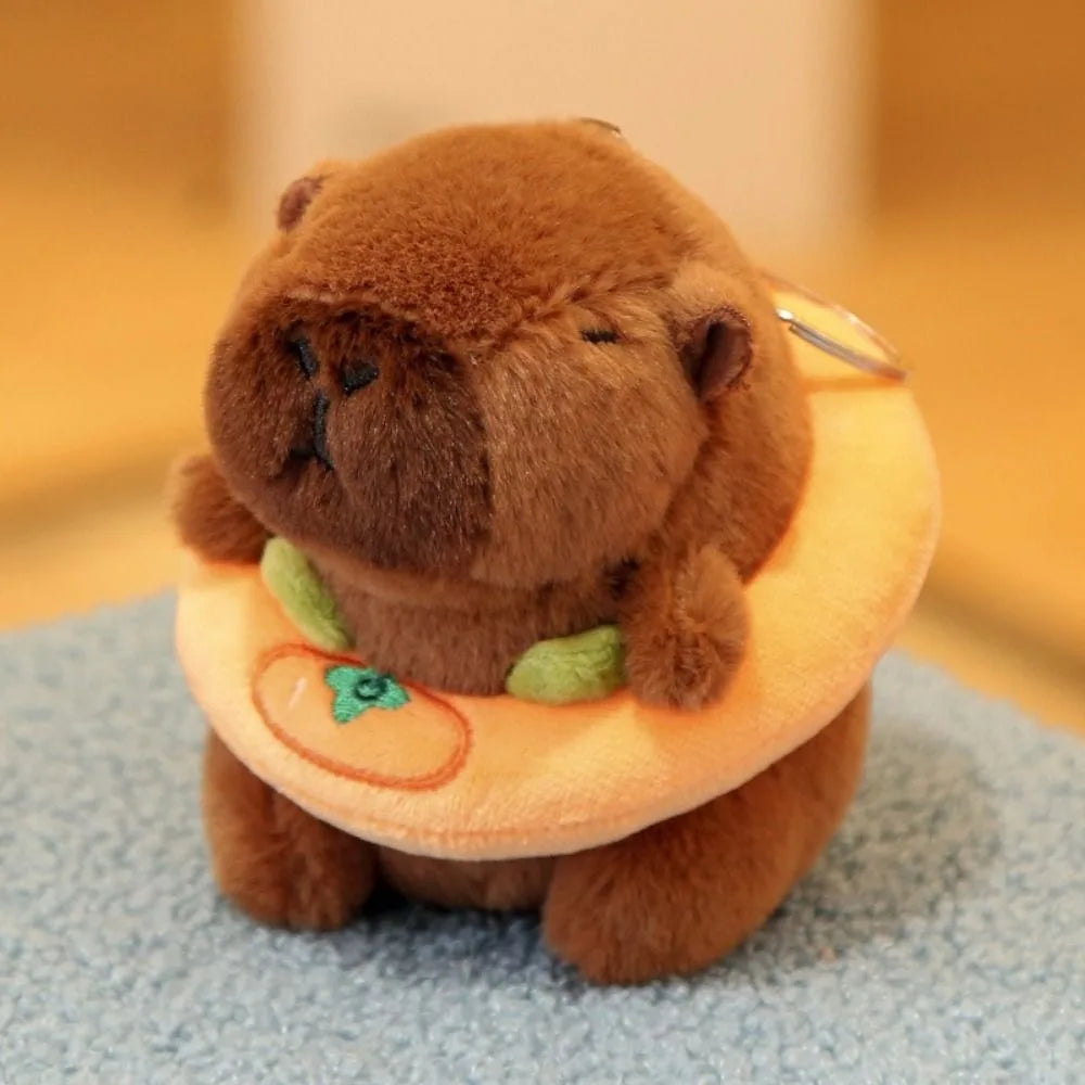 Plush Cute Capybara Stuffed Toy Hoodie with Wings - 12cm 18