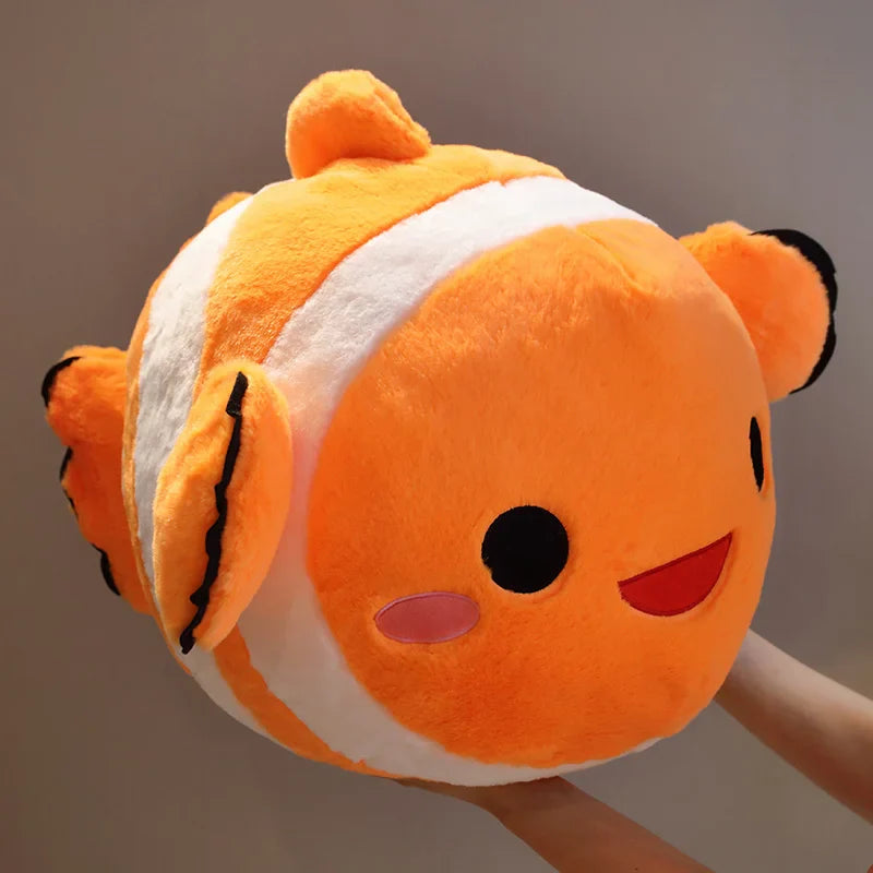 Plush Fluffy Clownfish Pillow Toys l Stuffed Toy - 50-60cm