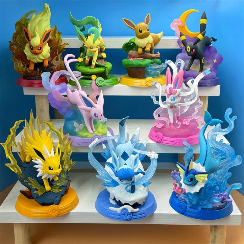 Eeveelution Figures Pokémon Eevee 10-13cm