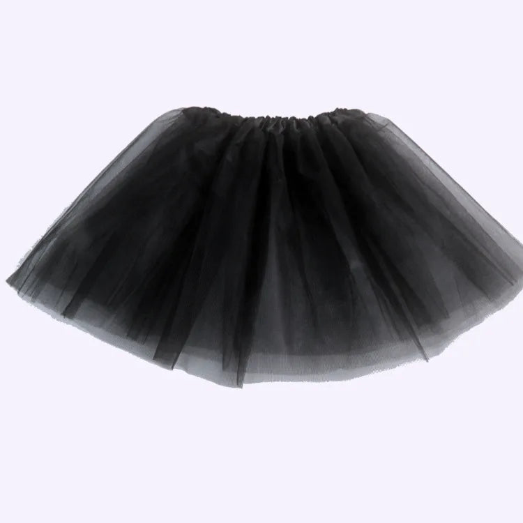 Girls Ballet Tutus Mini Skirt (Age 24M-7 YRS) Black 2-7Y
