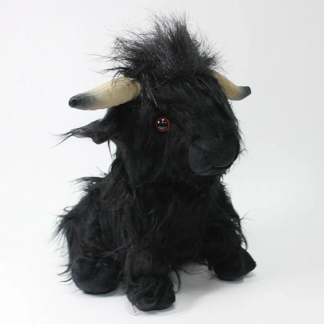 Plush Cute Highland Cow Stuffed Toy - 25cm