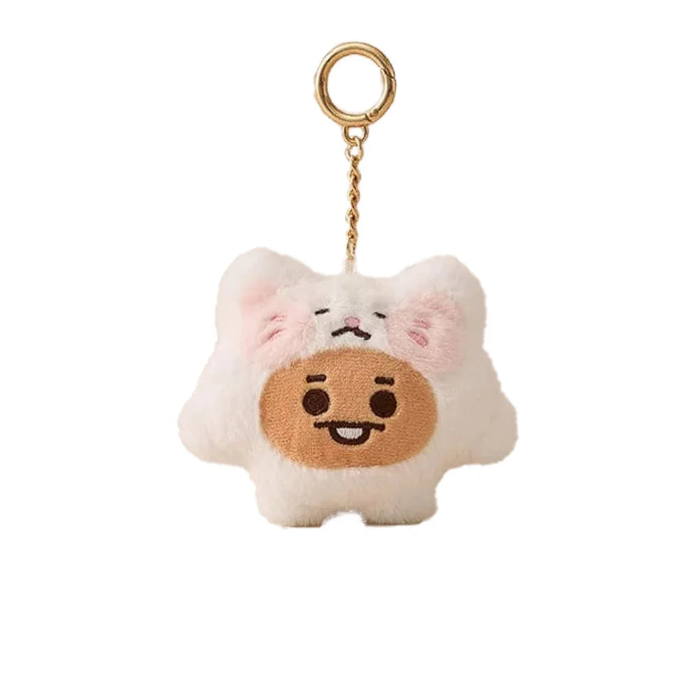 Zoo Series Plush Doll Keychain - 10cm