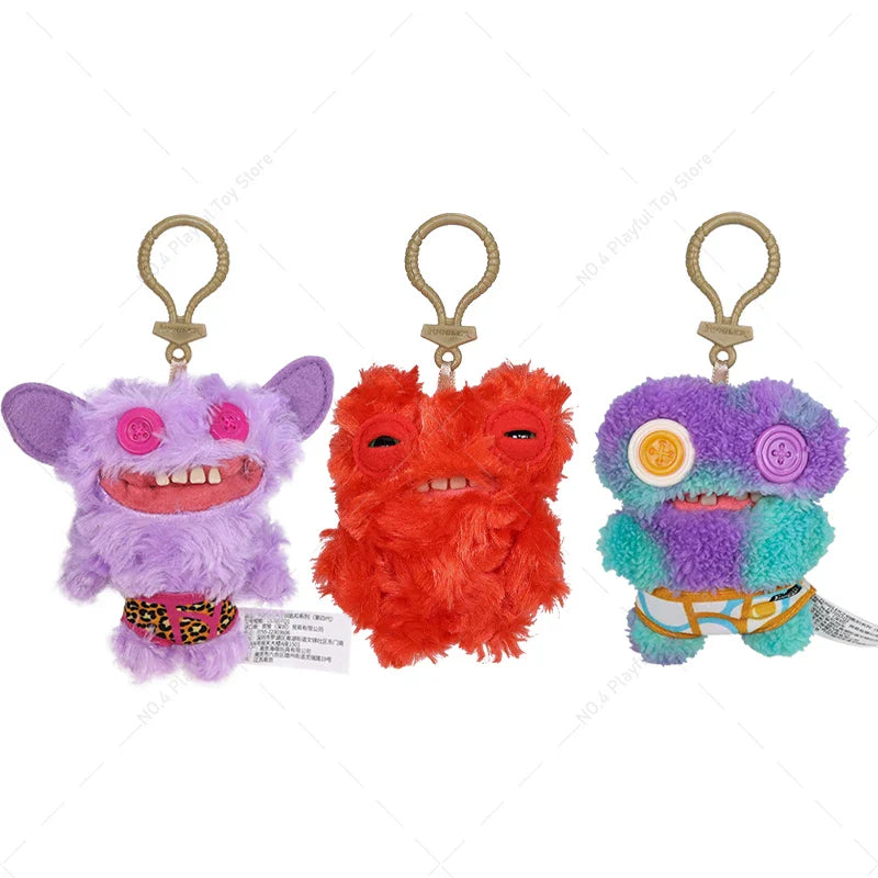 Plush Fuggler Ugly Monsters Teeth Plush Keychain Pendant Toy