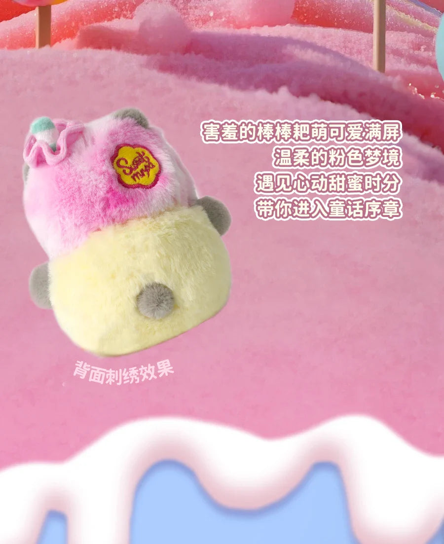 Genuine Mr.Pa Candy Series Blind Box Little Panda Candy Vinyl Face Doll Bag Pendant Mystery Box Kawaii Collect Toy Girl'S Gift