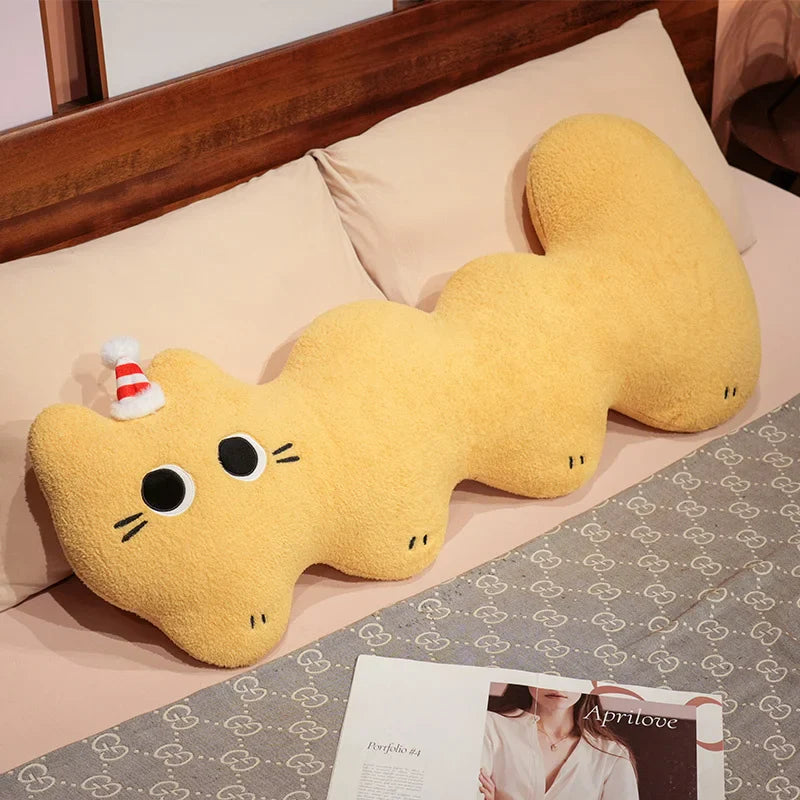 Plush Cat Long Pillow Toy 90-120cm