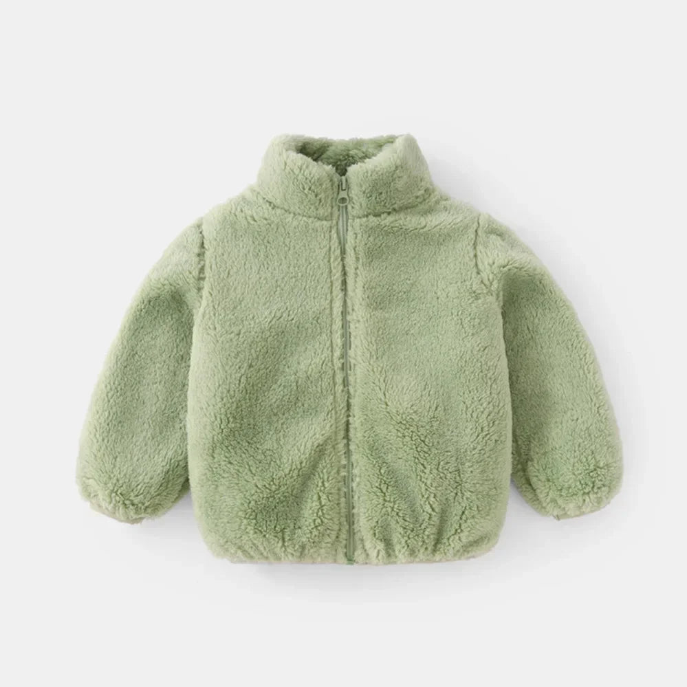 Girls Fleece Jackets Coat (Age 6M-5YRS) F22554G