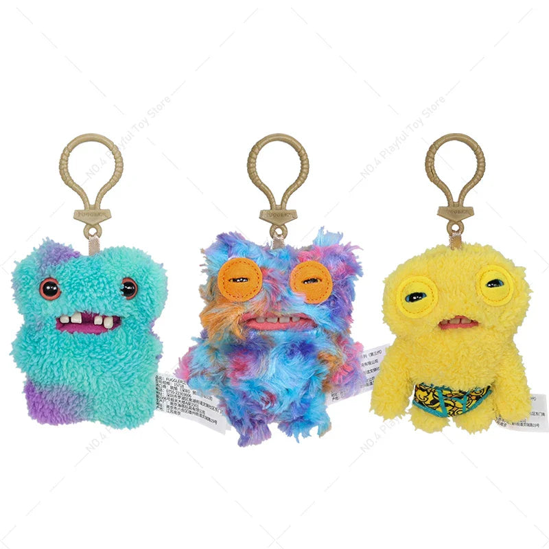 Plush Fuggler Ugly Monsters Teeth Plush Keychain Pendant Toy