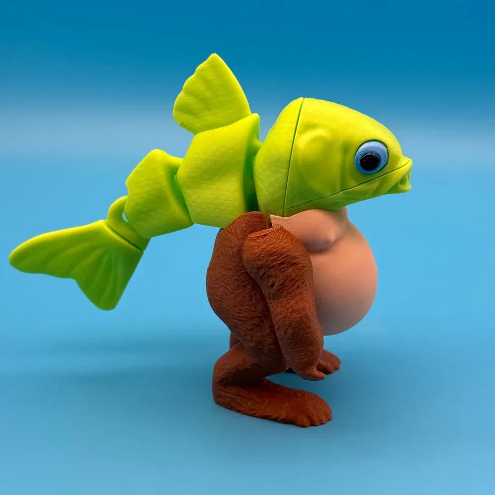 Italian Brainrot Collectible Figures – Tung Tung Tung Sahur & Tralalero Tralala | Meme Desk Toys