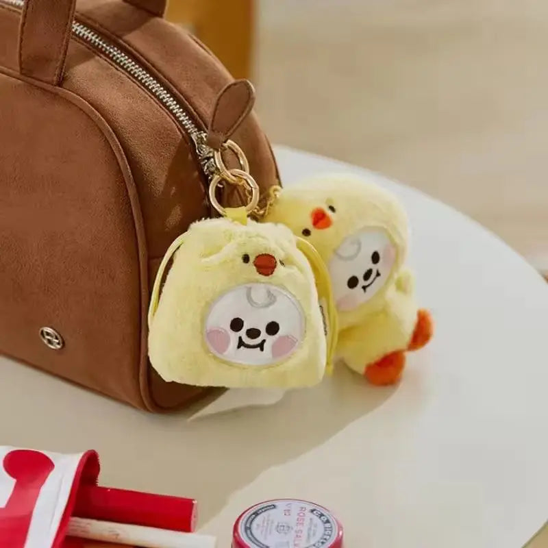 Zoo Series Plush Doll Keychain - 10cm