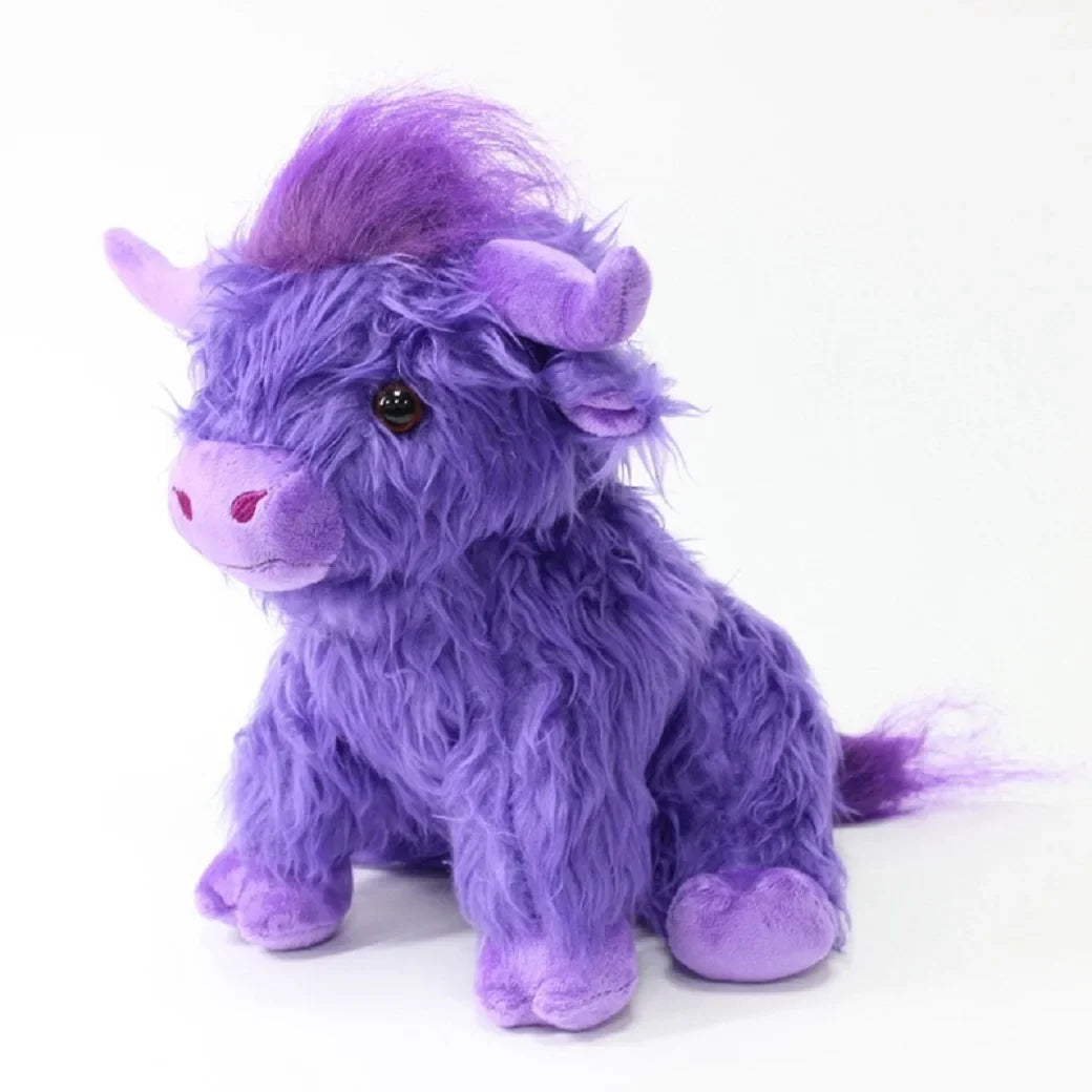 Plush Cute Highland Cow Stuffed Toy - 25cm