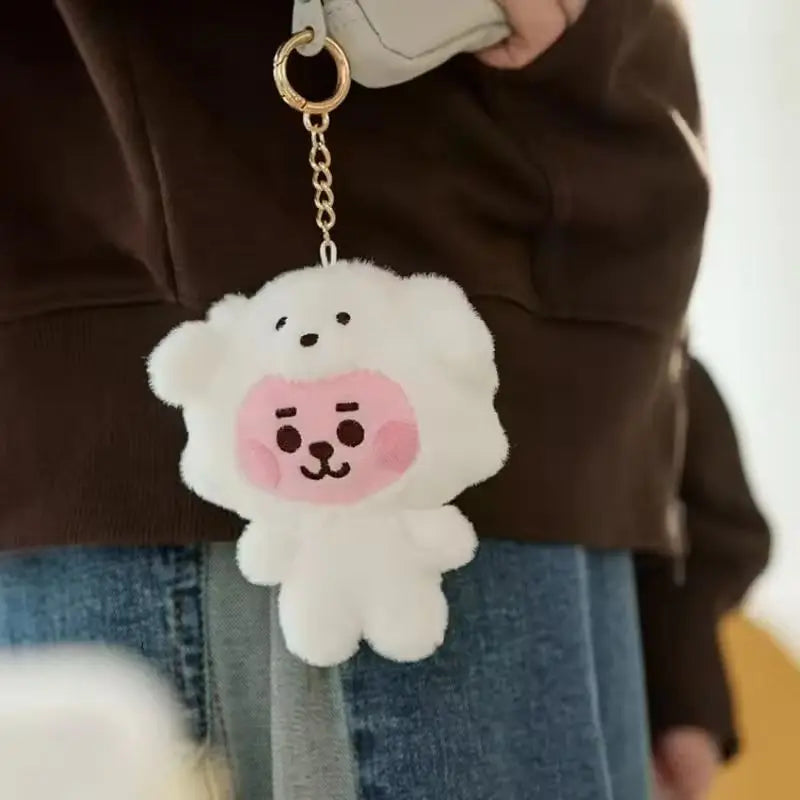 Zoo Series Plush Doll Keychain - 10cm