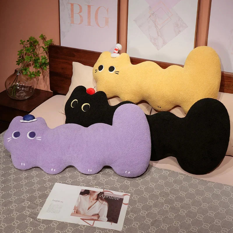 Plush Cat Long Pillow Toy 90-120cm
