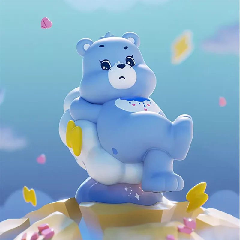 MINISO Care Bears Healing Planet Series Blind Box Mystery Box Caixa Sorpresa Girls Anime Figures Cute Model Birthday Gift Grumpy Bear