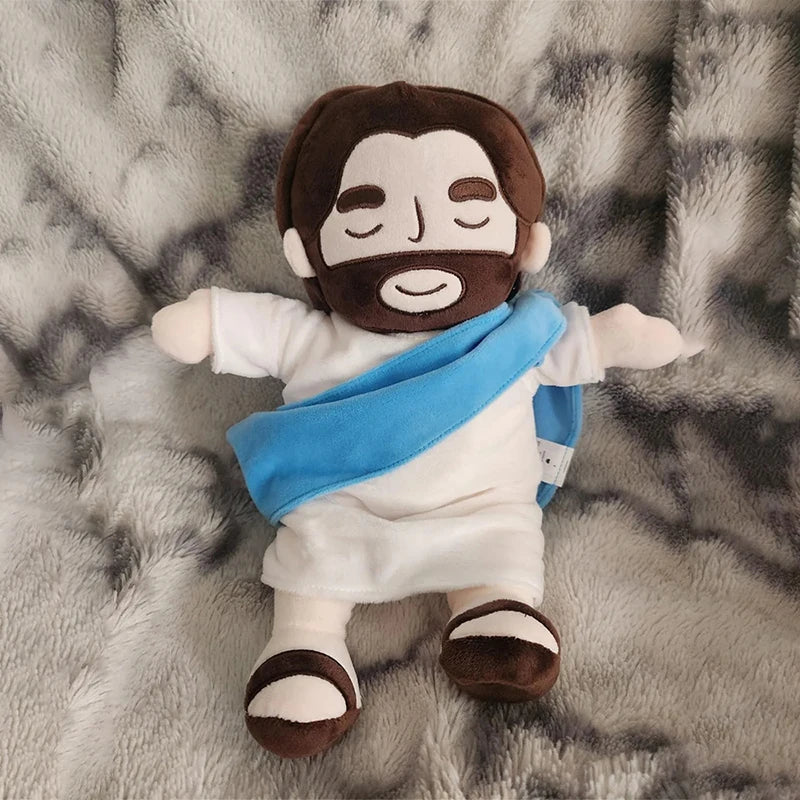 Plush Comforting Breathing Soithing Jesus Stuffed Toy - 38CM