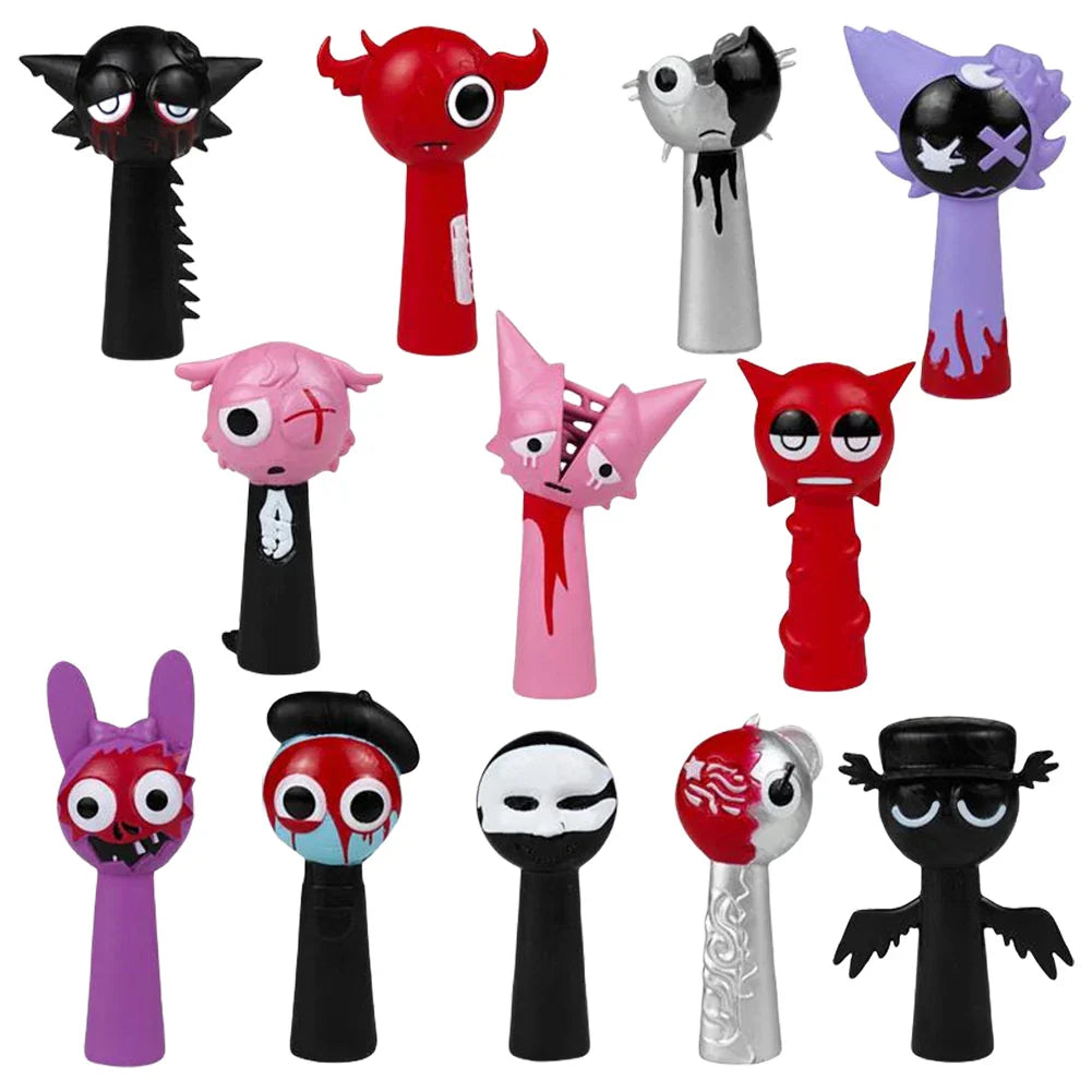 Plush Sprunki Incredibox Stuffed Toy