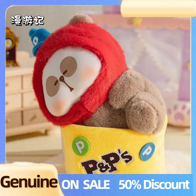 Genuine Mr.Pa Candy Series Blind Box Little Panda Candy Vinyl Face Doll Bag Pendant Mystery Box Kawaii Collect Toy Girl'S Gift