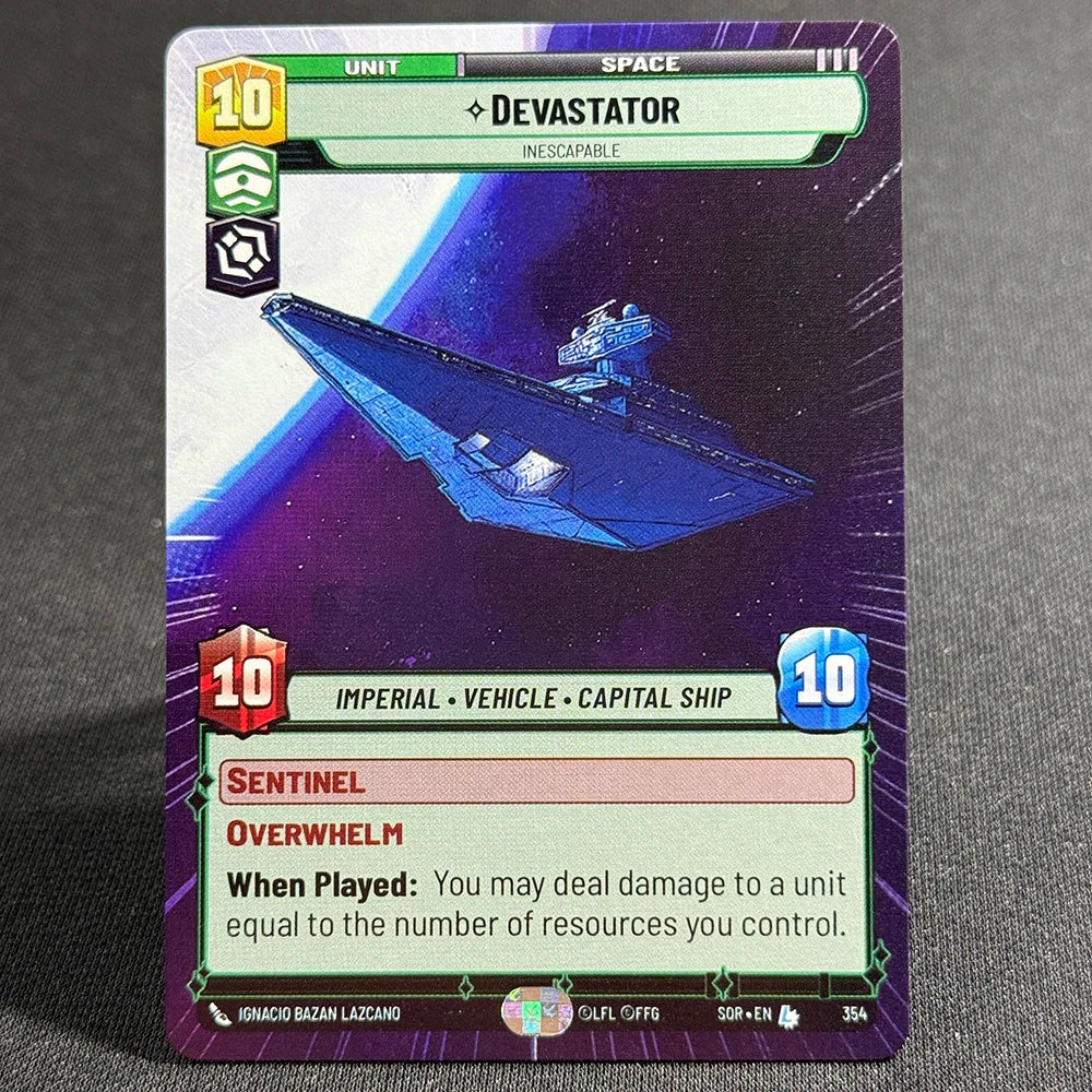 Star Wars Unlimited Proxy Card Set – Red Command Series | Boba Fett, Bodhi Rook, DJ Tech, Aggression & Barrage | Casual Play & Display Devastator(354)