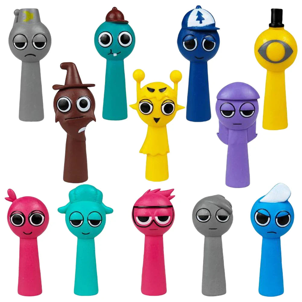 Plush Sprunki Incredibox Stuffed Toy