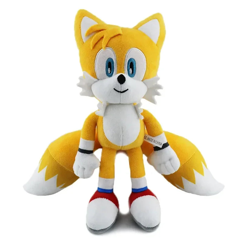 Plush Sonic Plush Toy The Hedgehog Sonic Knuckles Tails Stuffed Toy - 30cm