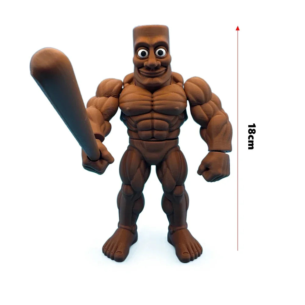 Italian Brainrot Collectible Figures – Tung Tung Tung Sahur & Tralalero Tralala | Meme Desk Toys