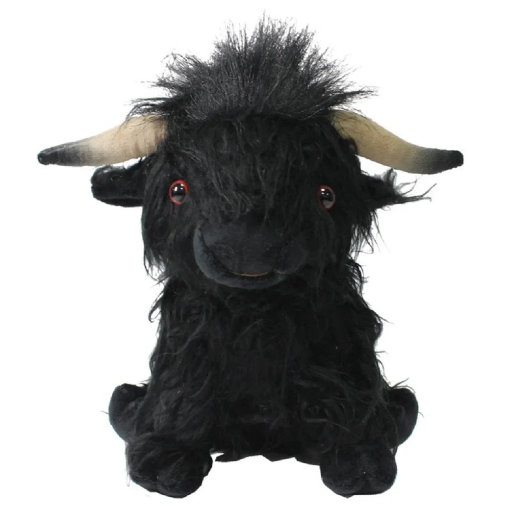Plush Cute Highland Cow Stuffed Toy - 25cm