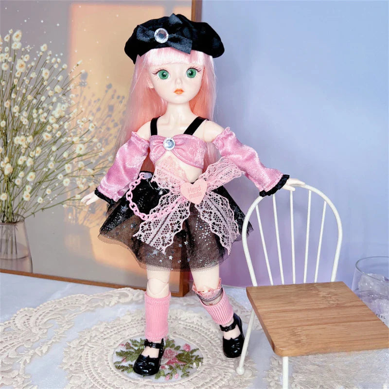 BJD Dolls Multiple Movable Joints 30cm