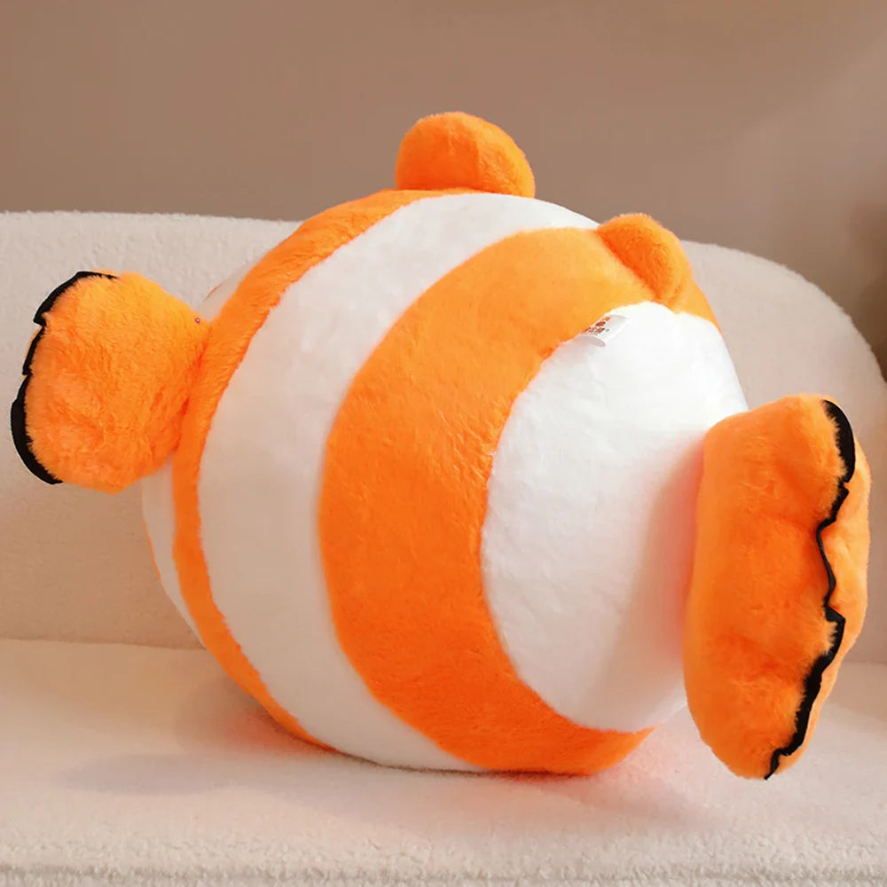 Plush Fluffy Clownfish Pillow Toys l Stuffed Toy - 50-60cm