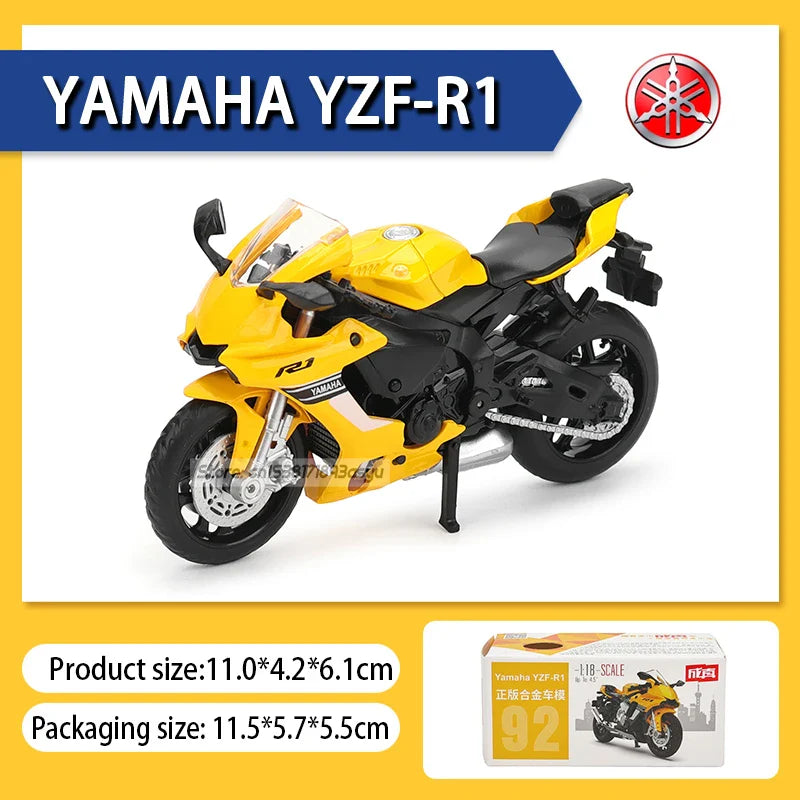 MSZ 1:18 Suzuki GSX-R1000 Motorcycle Toy